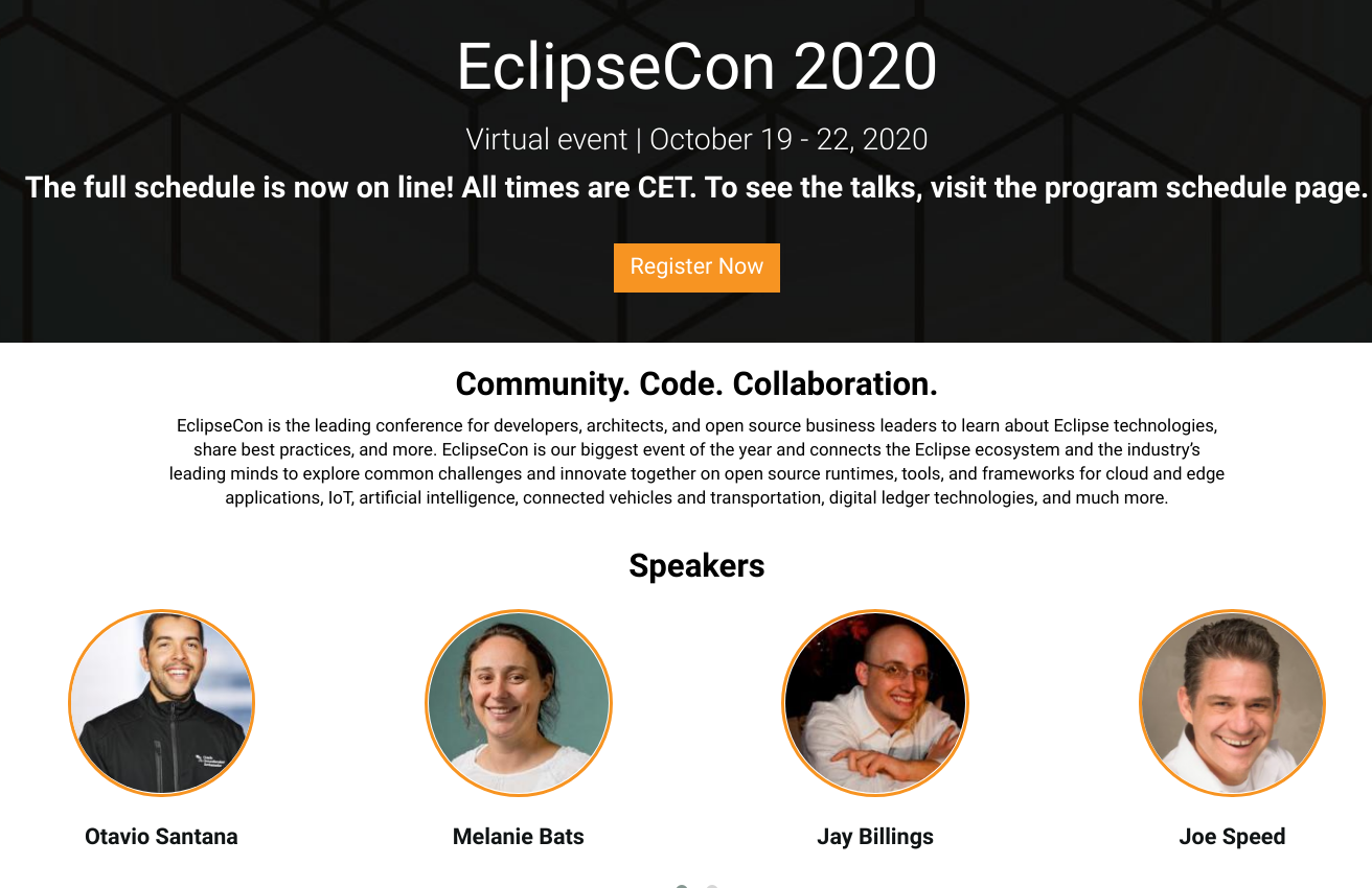 EclipseCon 2020