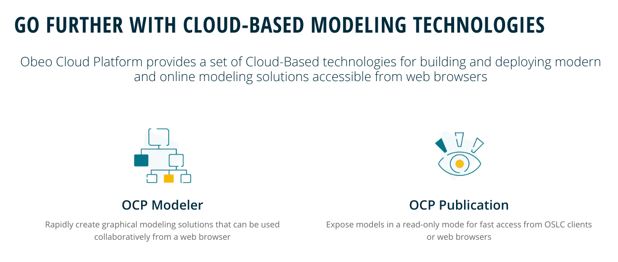 Offre de la Plateforme Cloud Obeo